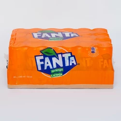 PACK FANTA ORANGE CANETTE DONGACO 33CL X24