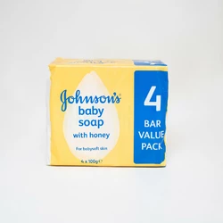 PACK SAVON BEBE JOHNSON BABY WITH HONEY X4