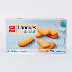 BISCUITS LANGUES DE CHAT BF 200G