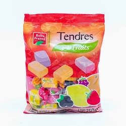 BONBONS TENDRES GOUT FRUITS BF 150G