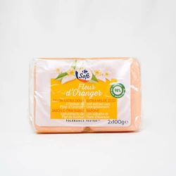 SAVON SOFT EXTRA DOUX FLEUR ORANGER 100G X2