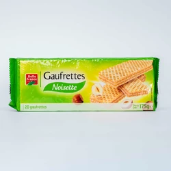 BISCUITS GAUFRETTES NOISETTE BF 175G