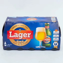 PACK BIERE BLONDE LAGER 25CL X24