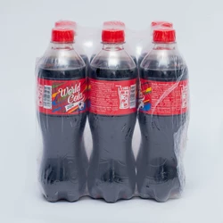 PACK WORLD COLA SOBEBRA 50CL X6