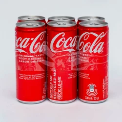 PACK COCA-COLA CANETTE DONGACO 33CL X6