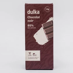 CHOCOLAT DULKA NOIR 85% CACAO 70G