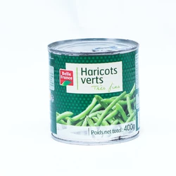 HARICOTS VERTS TRES FINS 400G