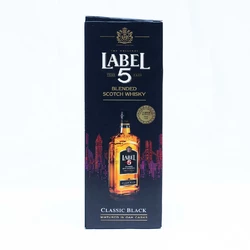 WHISKY LABEL 5 BLENDED SCOTCH 75CL