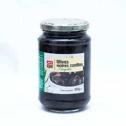 OLIVES NOIRES DENOYAUTEES BF 160G