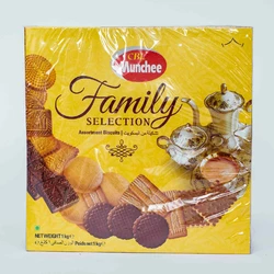 BISCUITS MUNCHEE FAMILY SELECTION 1KG