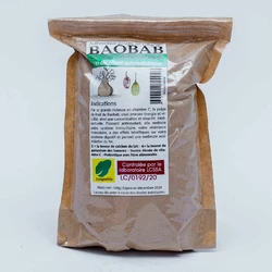 POUDRE DE PULPE DE BAOBAB LONGUEVIE 500G