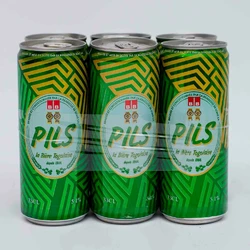 PACK BIERE PILS CANNETTE 33CL X6